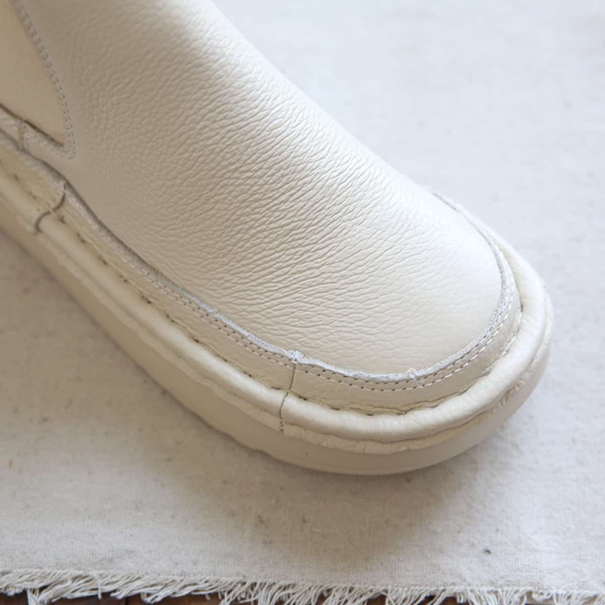 Leather round head platform big head shoes short boots cigarette boots women's autumn