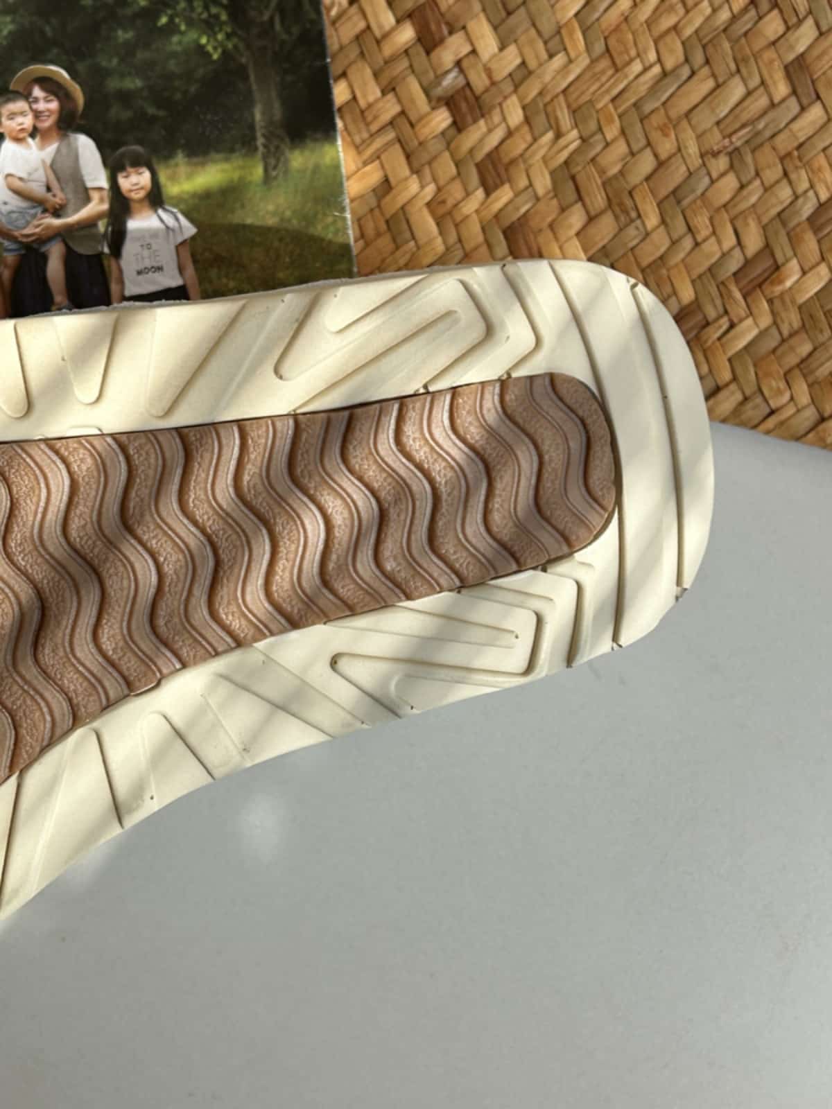 Handmade cowhide little white shoes women's platform muffin shoes summer breathable mesh shoes college wind big head shoes sports shoes