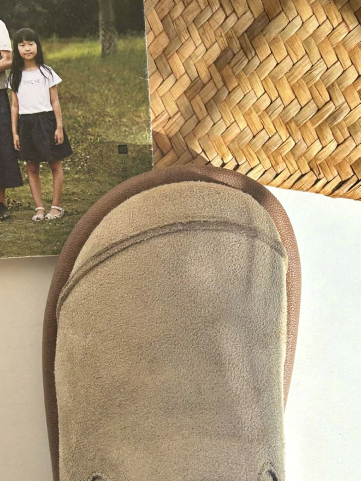 Imitation lamb wool round head flat-bottomed short boots winter velvet soft-soled belt buckle snow boots