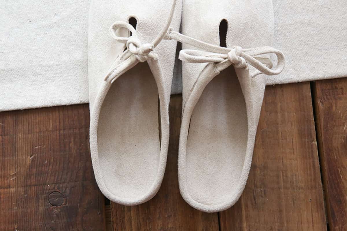 Suede bag head flat bottom half slippers summer handmade comfortable soft sole versatile women's shoes cool slippers