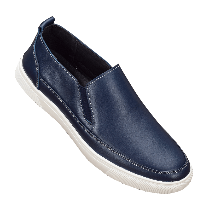 Leather casual fashion youth board shoes leather shoes men's soft sole breathable cowhide outdoor casual shoes