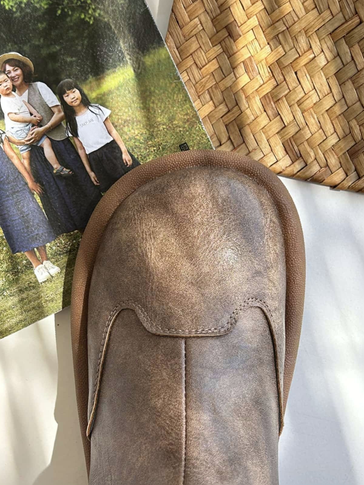 Wool mouth round head flat bottom short boots autumn and winter velvet soft bottom comfortable Martin boots women