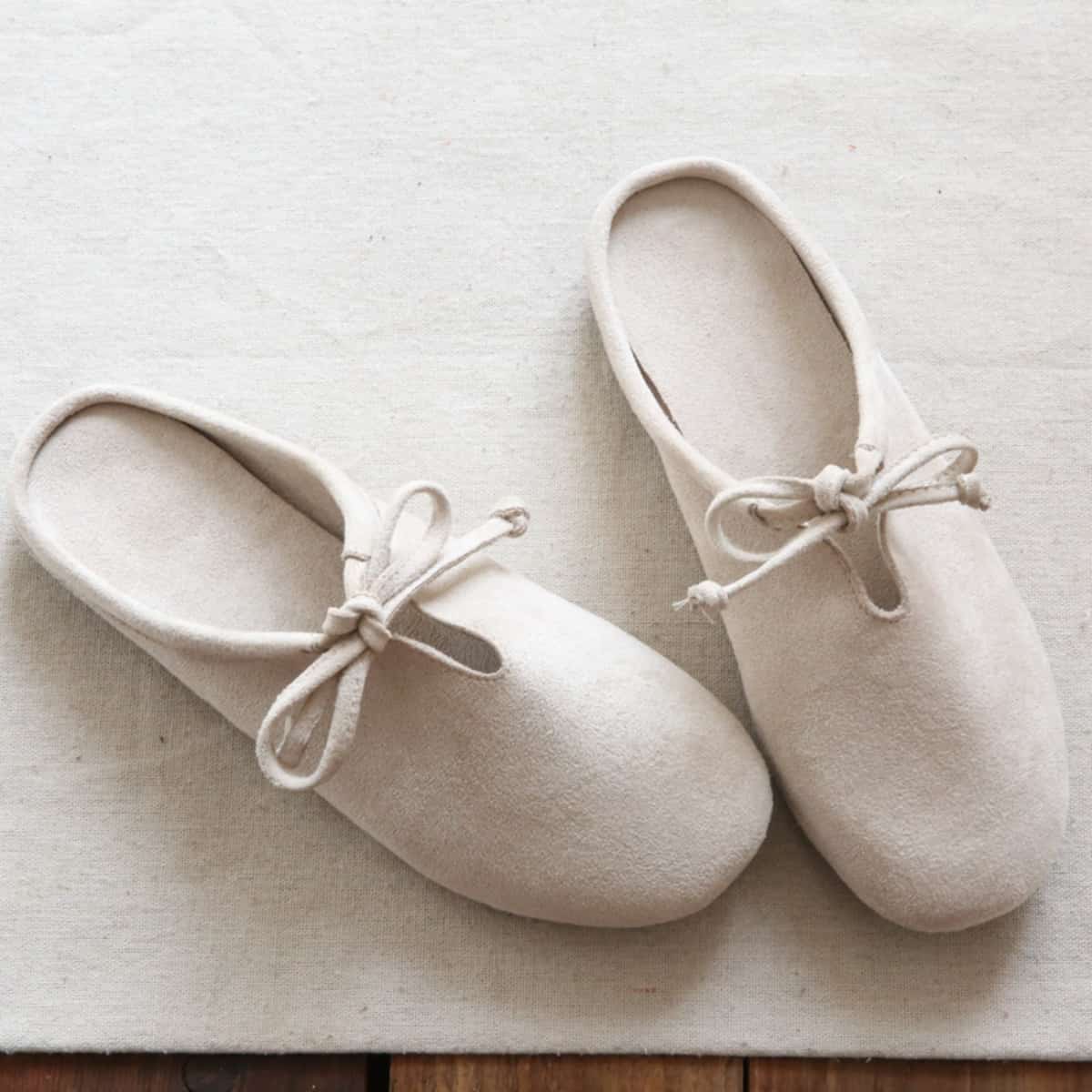 Suede bag head flat bottom half slippers summer handmade comfortable soft sole versatile women's shoes cool slippers