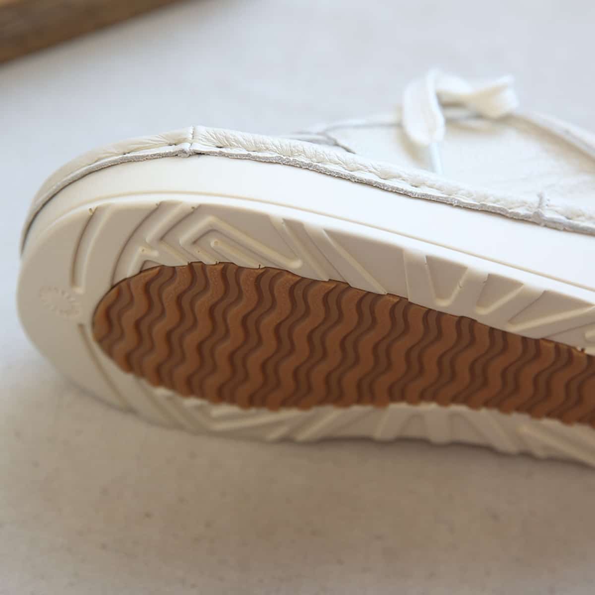 Leather round head lace-up platform big head shoes heightening shoes women