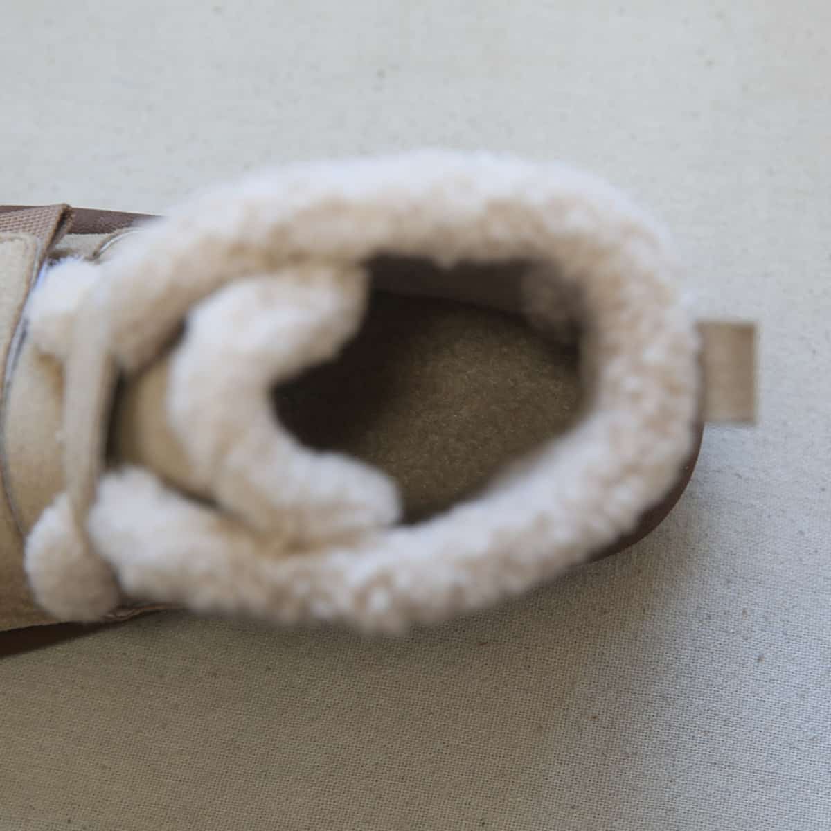 Imitation lamb wool round head flat-bottomed snow boots winter velvet low-heeled short boots