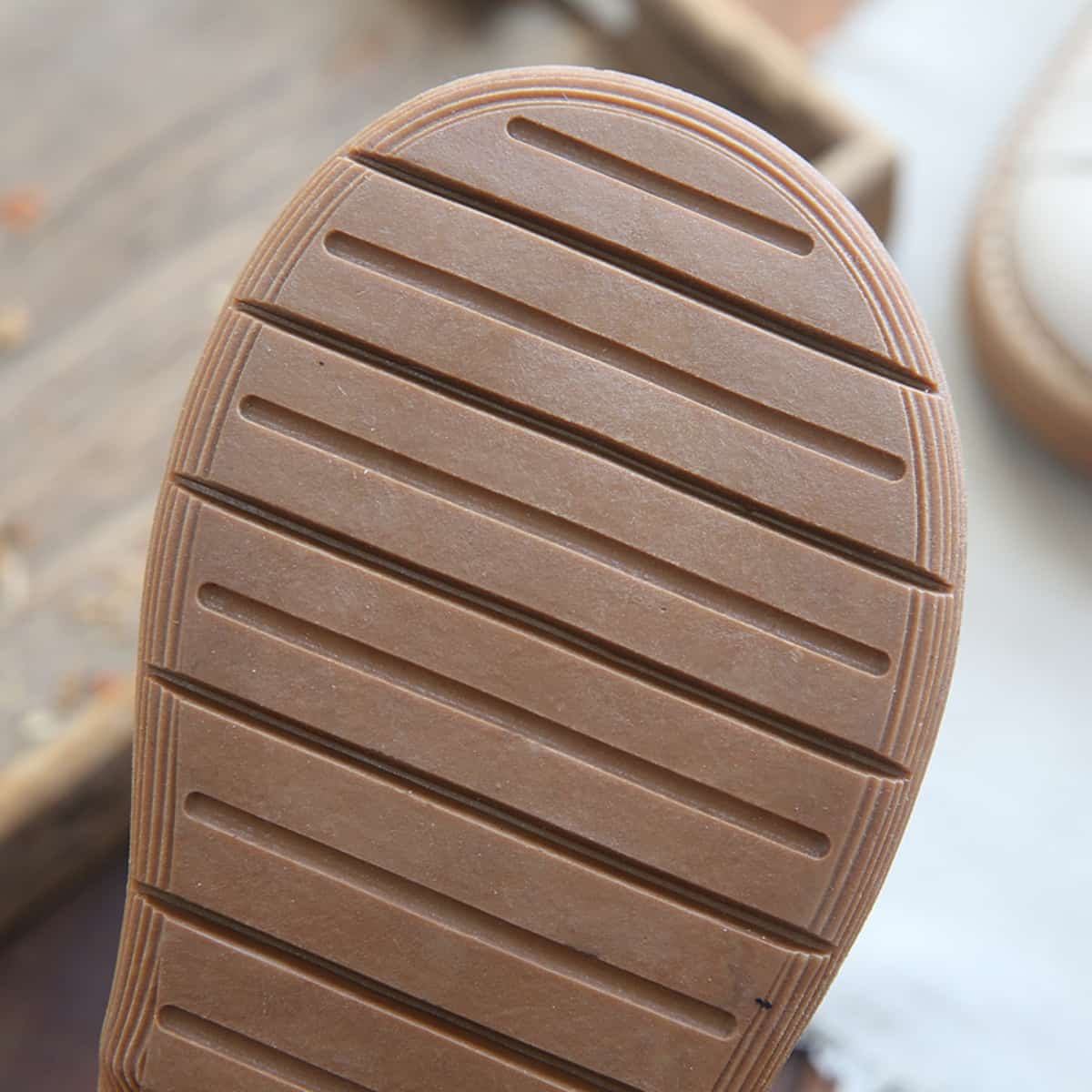 Round head lace-up platform small leather shoes college versatile uniform shoes single shoes women