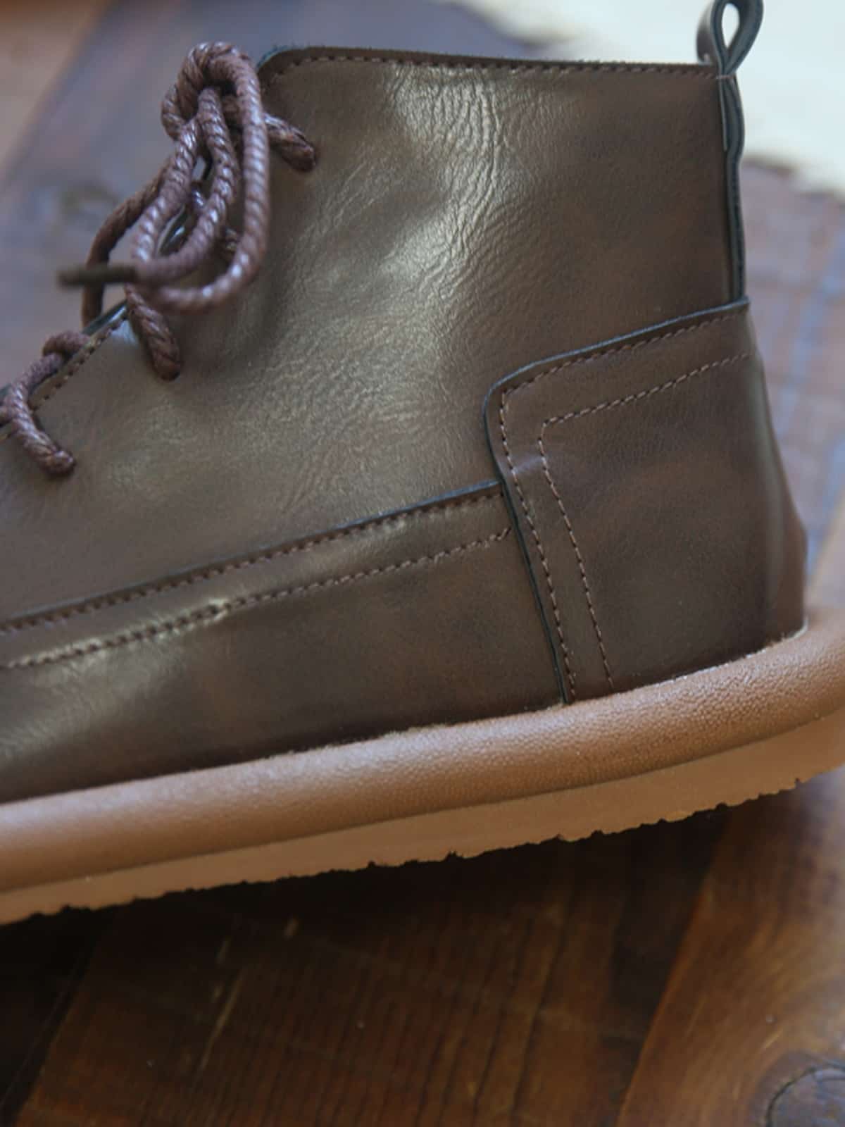 Round head lace-up flat-soled Martin boots autumn new low-heeled soft-soled short boots