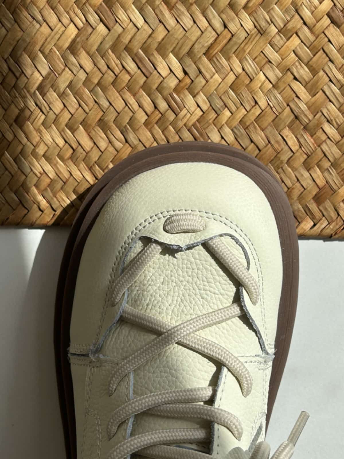 Leather round head strap-on platform Martin boots heightening fashion short boots