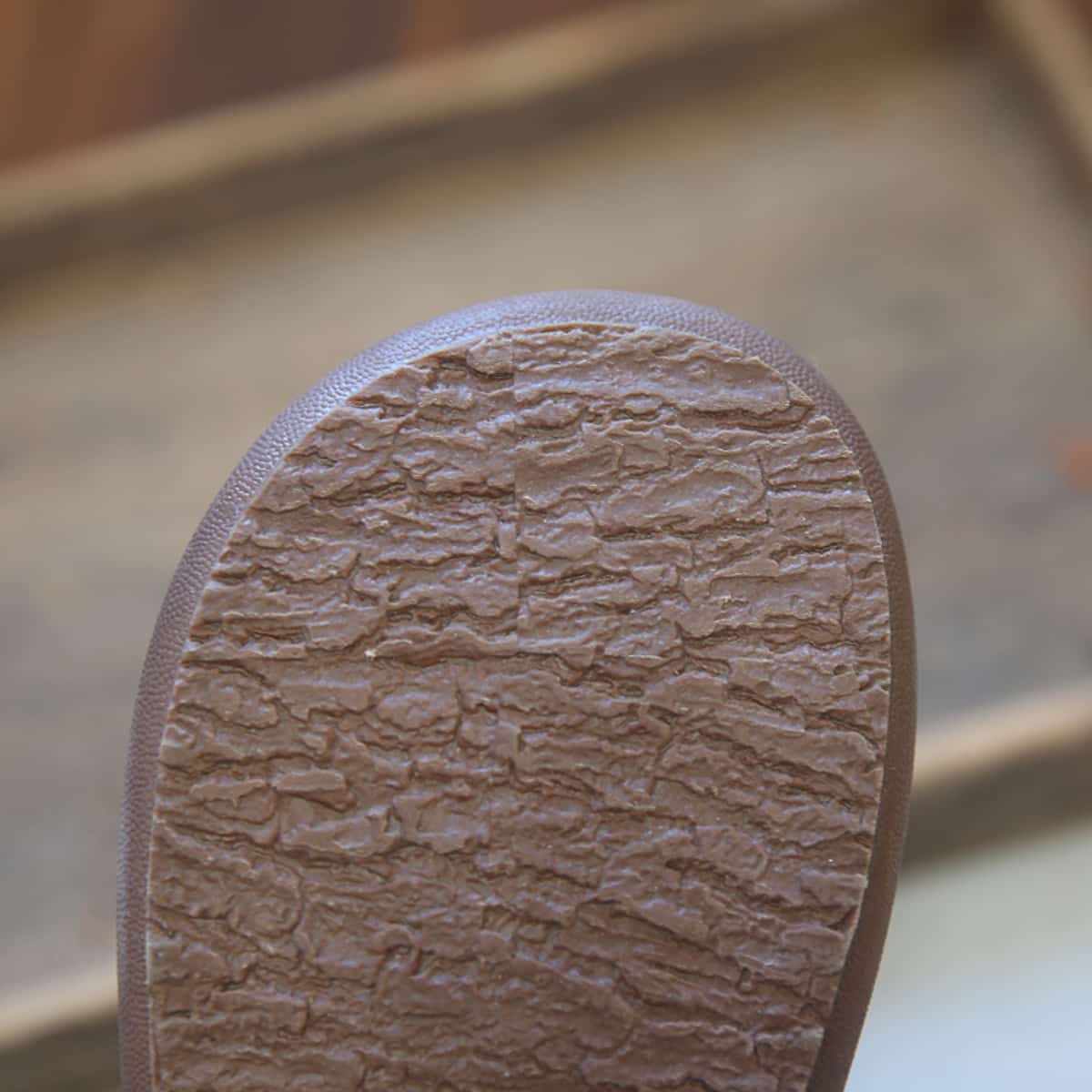 Suede Round Head Flat Shoes Student Velcro Soft Sole Shoes Single Shoes