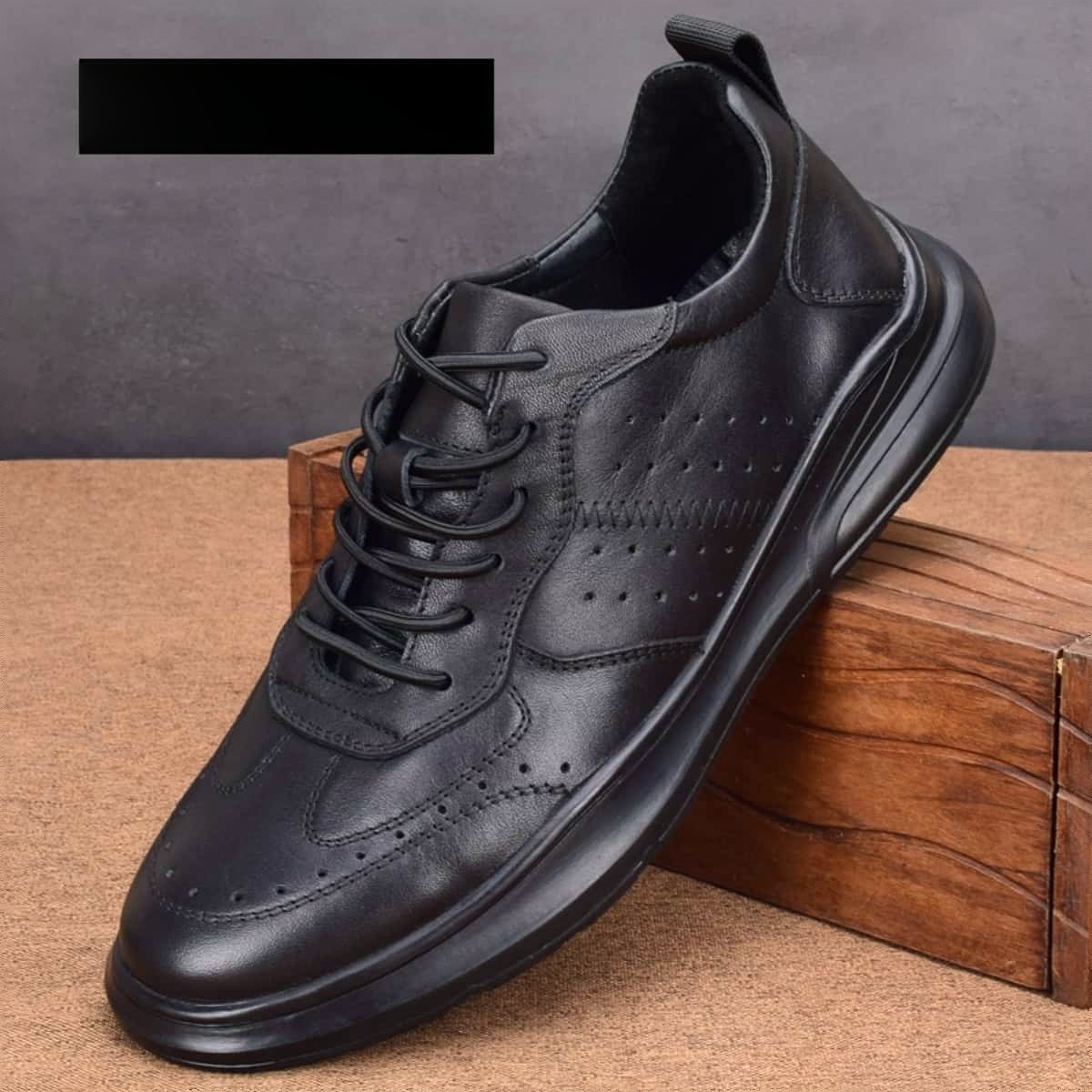 Men's shoes spring and autumn new versatile men's sports shoes casual trend leather shoes men's leather