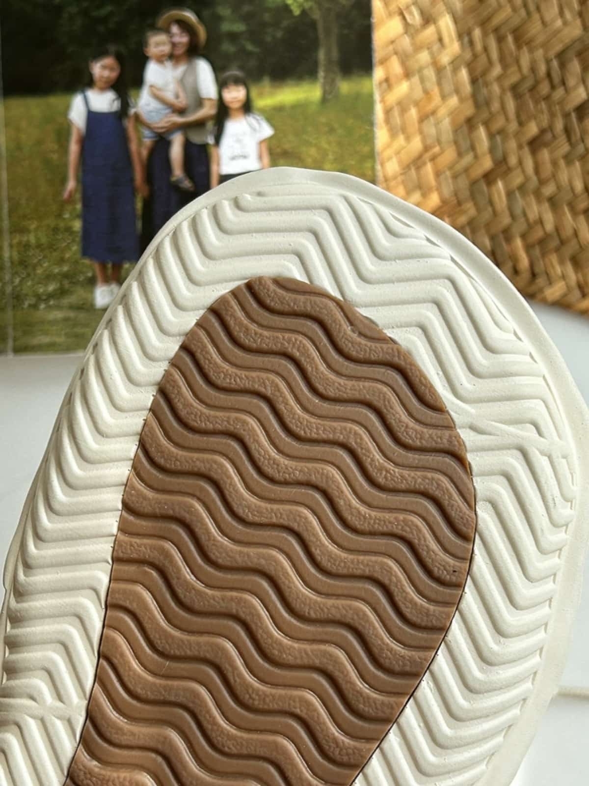 Leather round head lace-up thick-soled big-head shoes autumn heightening short boots