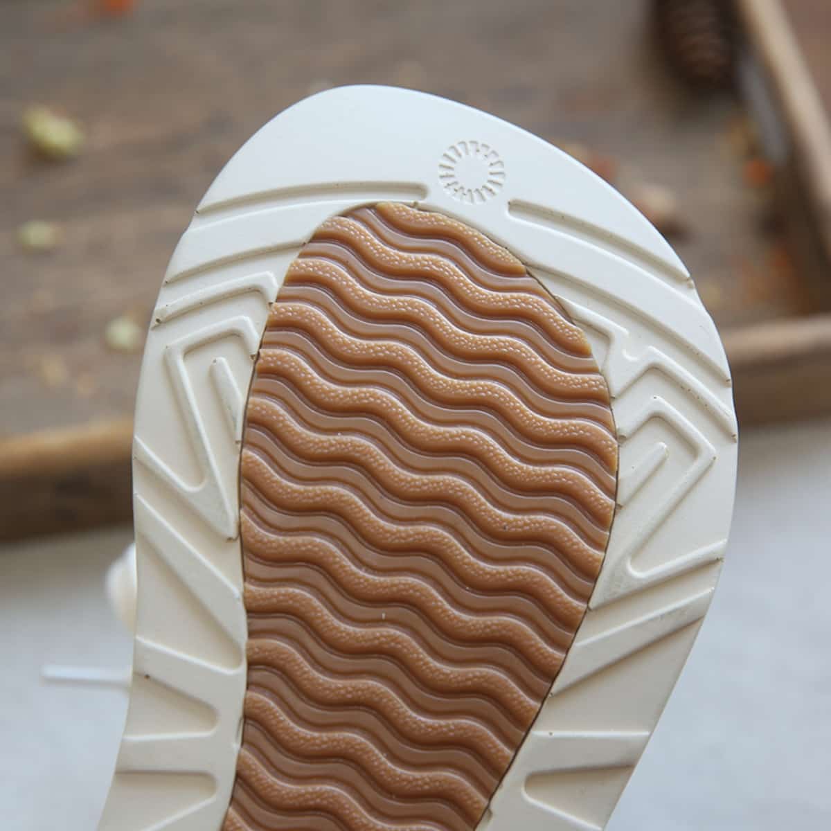 Leather round head lace-up platform big head shoes fashion muffin sole single shoes women