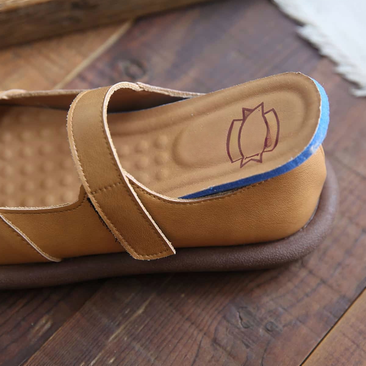 Leather round head shallow mouth flat shoes college comfortable soft sole small leather shoes single shoes women