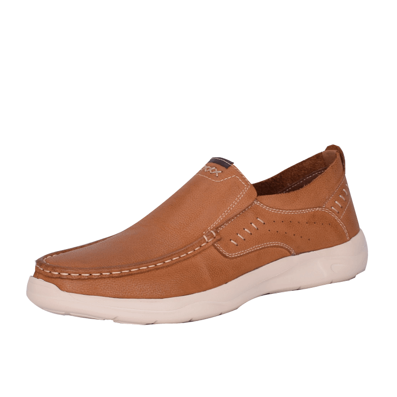 Soft-soled men's handmade casual leather shoes men's leather lightweight shock-absorbing single shoes breathable travel shoes