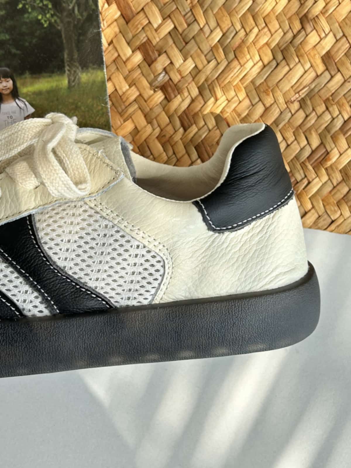 Dexun shoes women's new flat baseplate shoes summer mesh white shoes sports shoes