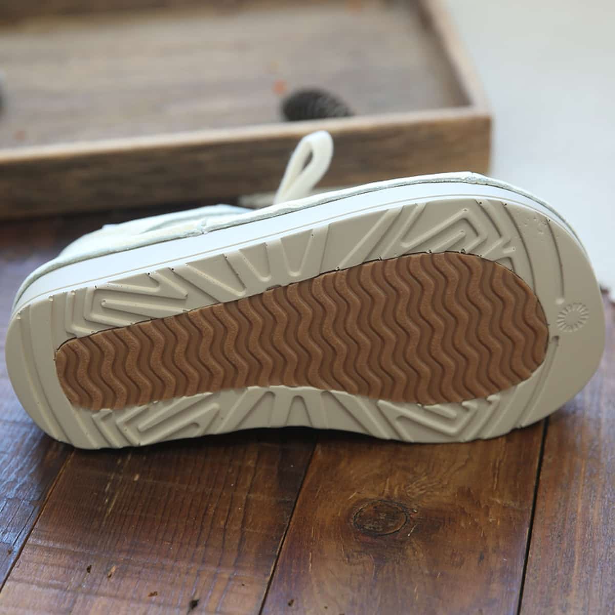 Leather mesh round head lace-up thick-soled big head shoes summer breathable muffin sole single shoes