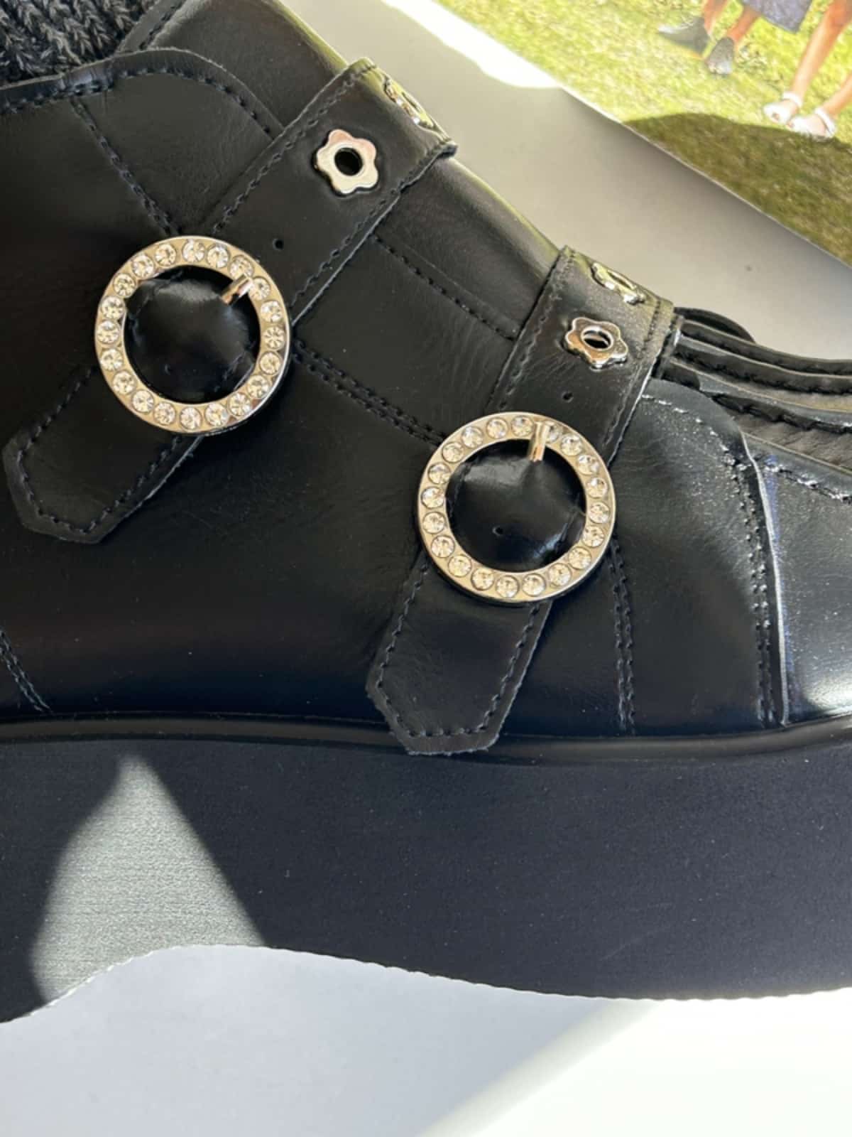 Wool mouth round head thick sole big head shoes winter warm muffin bottom fashion short boots women