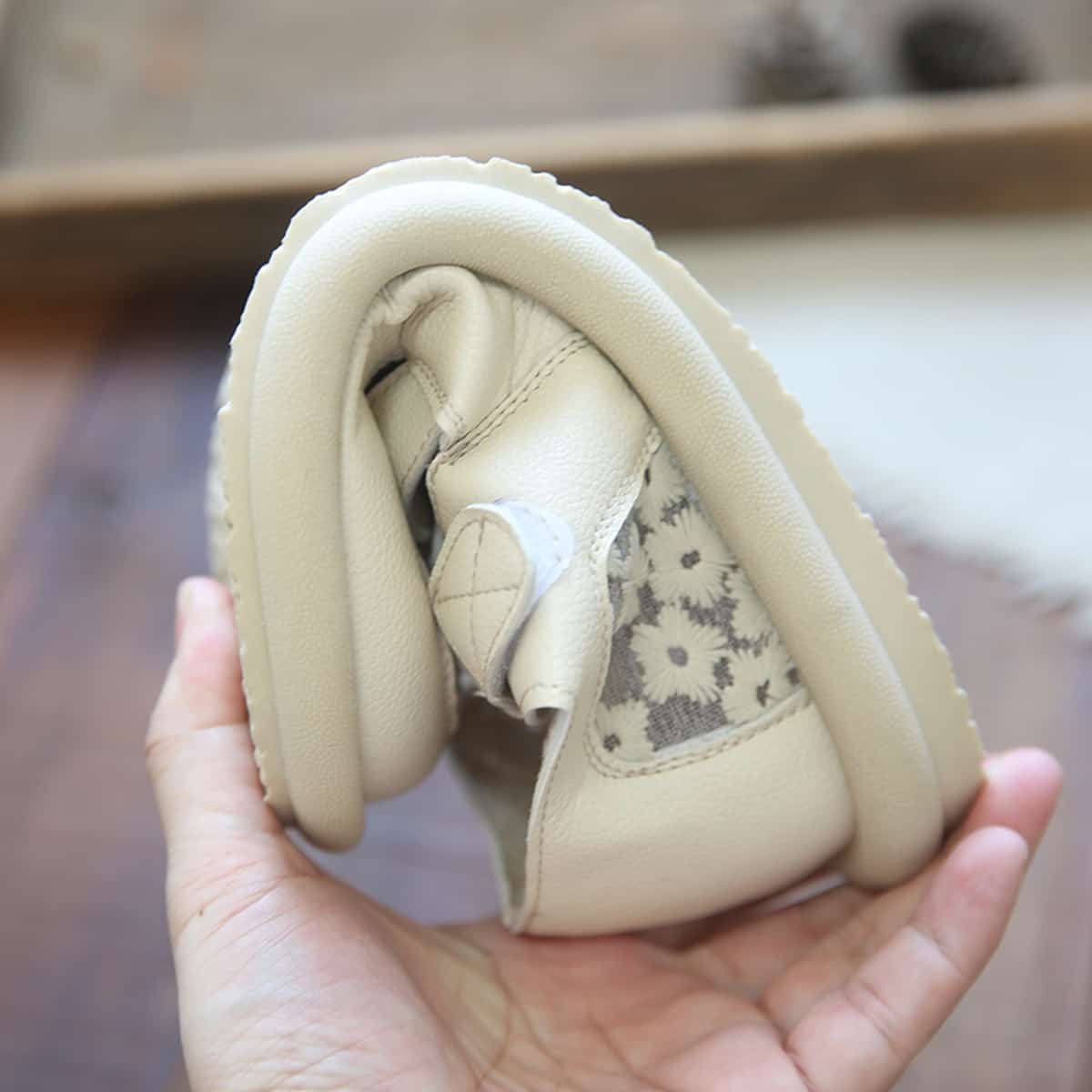 Hollow mesh yarn bag head flats summer cotton and linen soft sole low heel Roman sandals