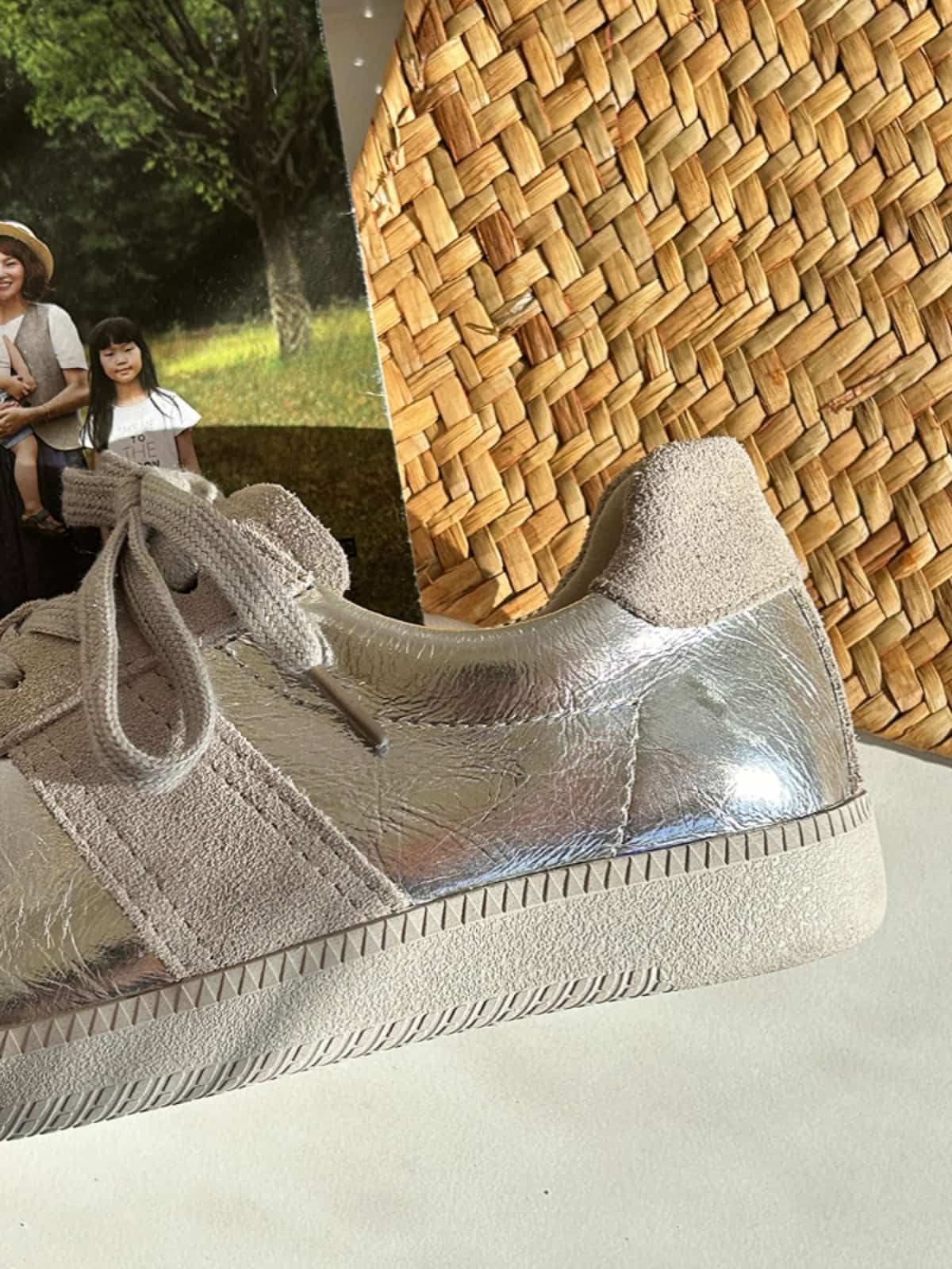 Forrest Gump shoes women's new leather round head lace-up breathable versatile lightweight sports shoes board shoes