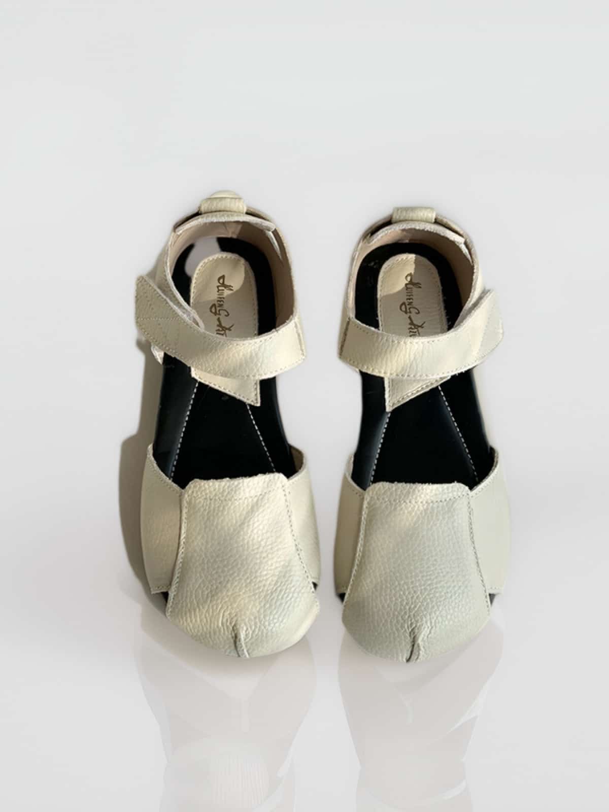 Leather Baotou Sandals Women's Summer Cowhide Versatile Soft Sole Roman Flat Shoes Fashion Shoes