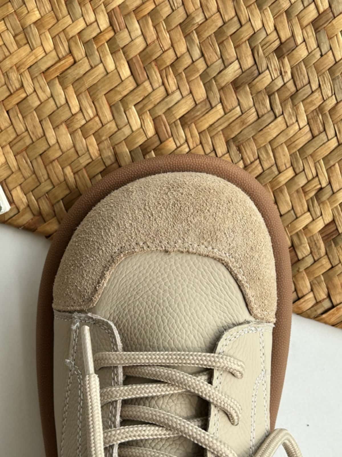 Leather Round Head Strap-Up Flat Bottom Martin Boots Comfortable Soft Sole Short Boots