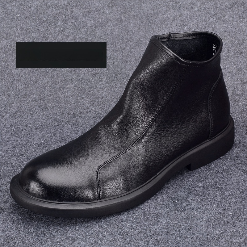 Martin boots men's genuine leather first-layer cowhide high-top men's shoes breathable casual single-layer leather shoes fashion boots