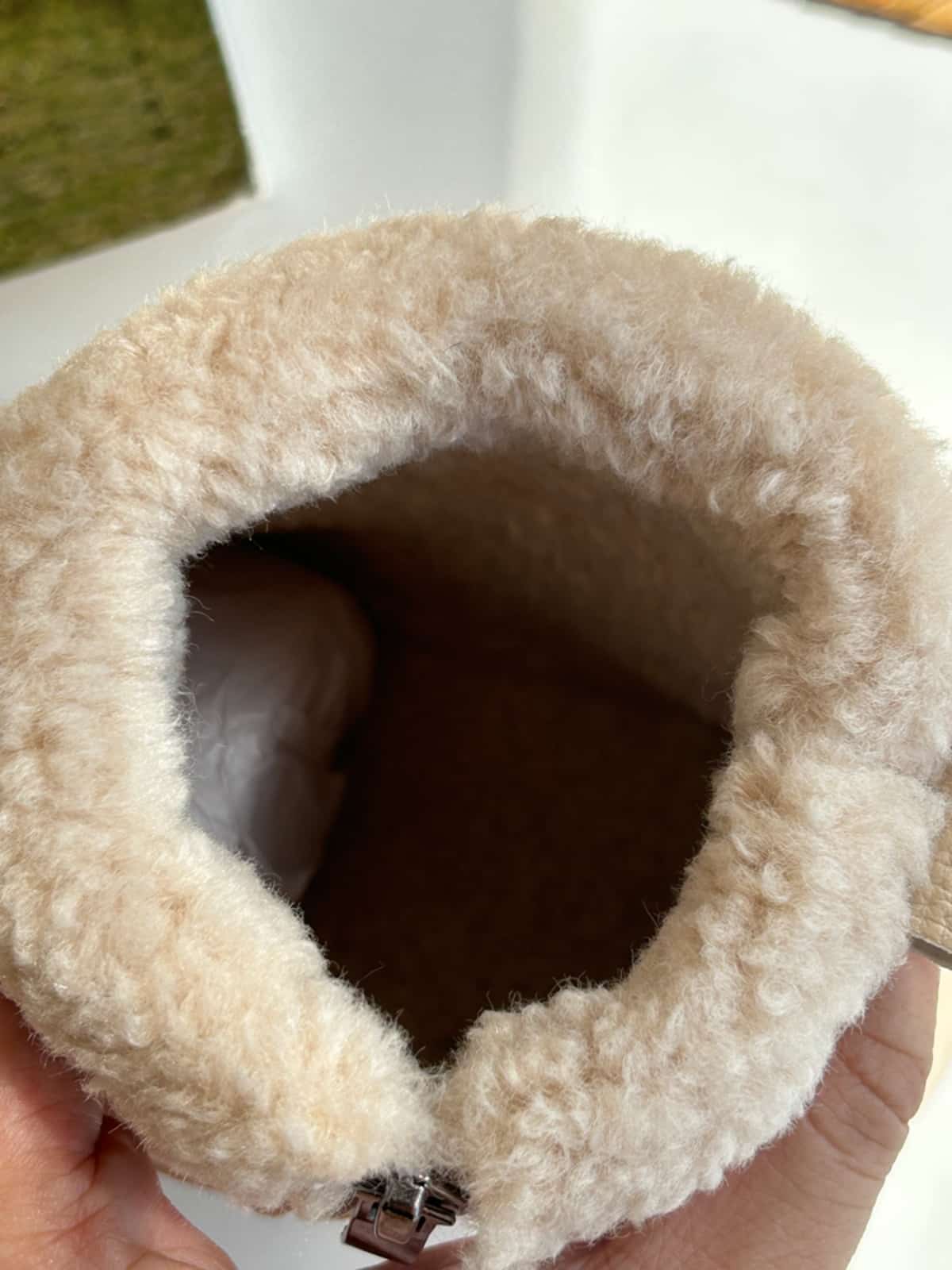 Round Head Flat Bottom Short Boots Winter Imitation Lamb Fleece Fashion Side Zipper Snow Boots