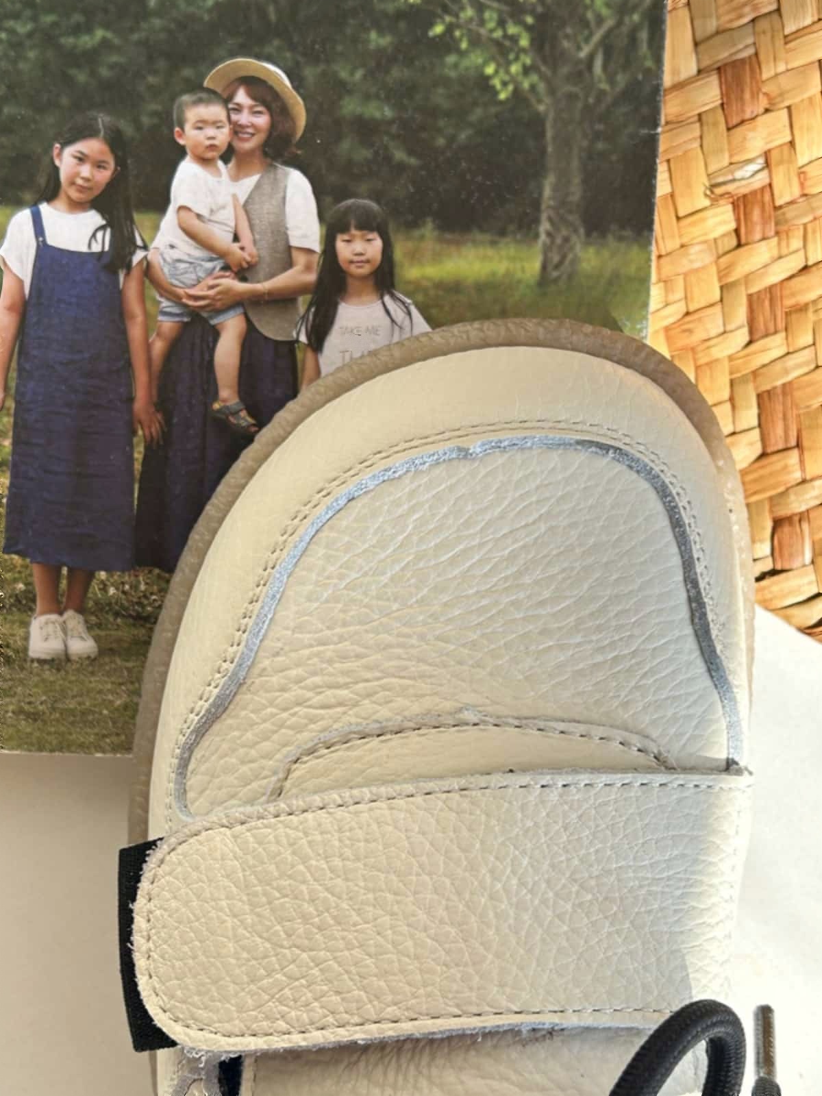 Leather round head lace-up little white shoes spring new soft-soled versatile shoes single shoes