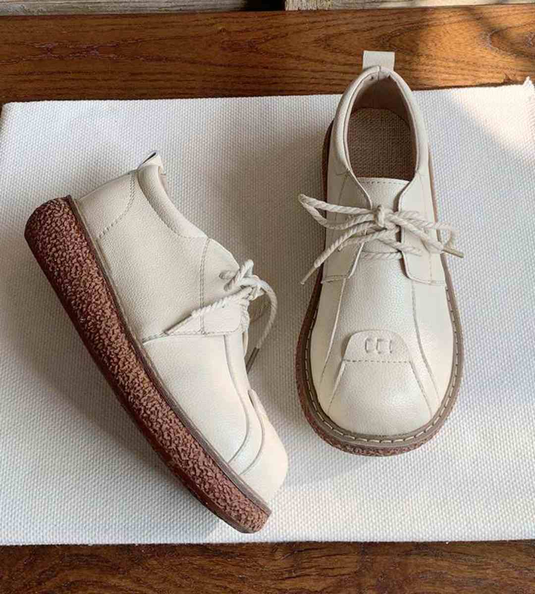 Spring - Low Top Shoes - Leather - Japanese - Chunky