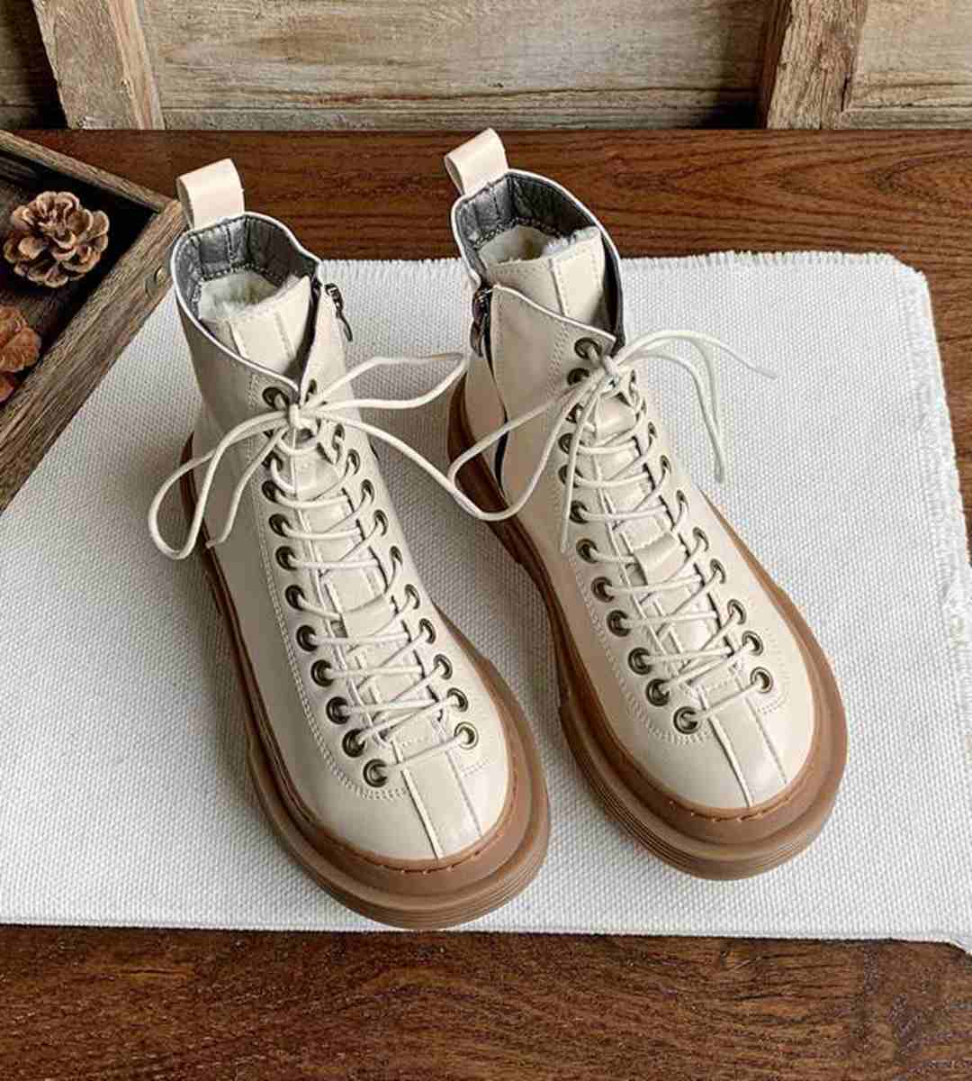 Autumn Winter - Ankle Boots - Thick Sole - Cool - Short Boots