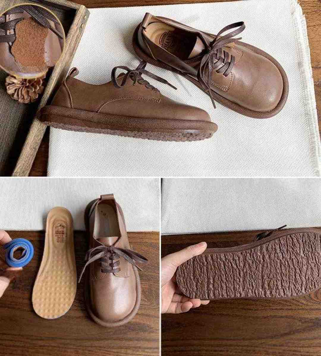 Spring - Doll Shoes - Genuine Leather - Japanese Style - Women's Flats