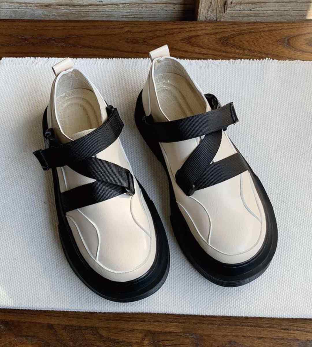 Spring - Shoes - Leather - British Style - Casual Flats