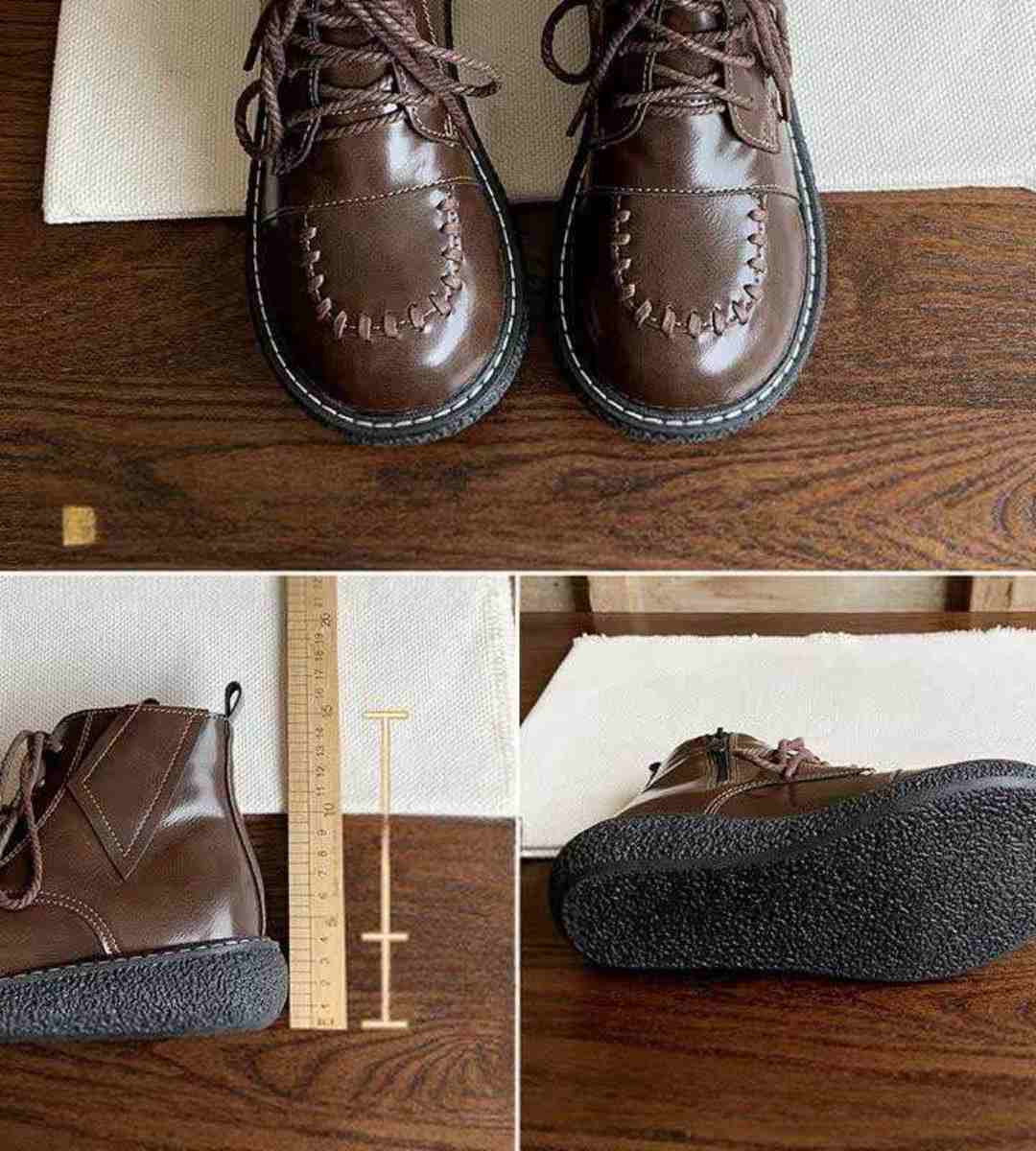 Winter Short Boot Plush Vintage Martin Boots Women