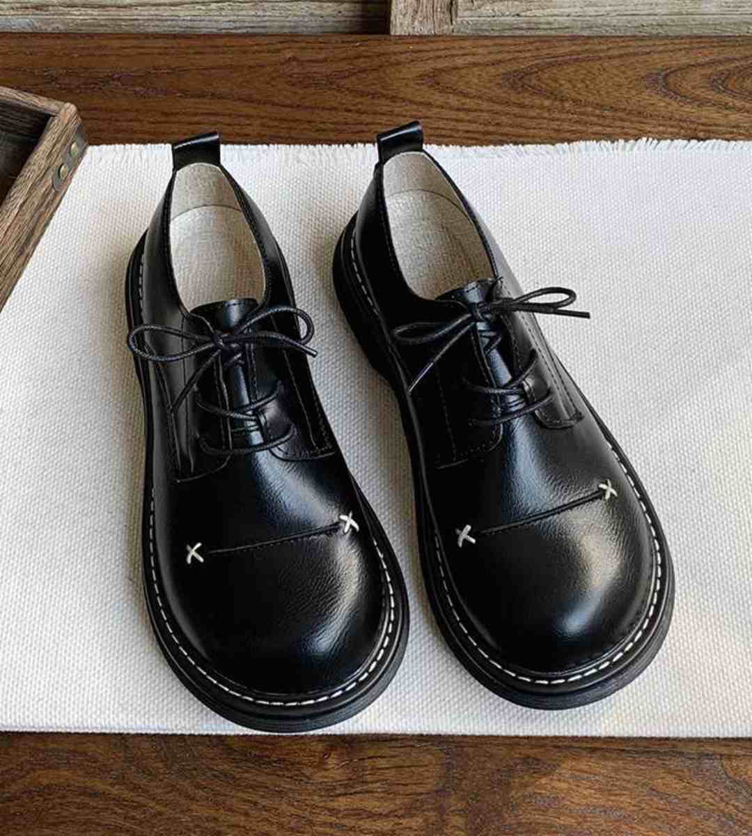 Spring - Casual Shoes - Leather - Japanese School Style - Platform