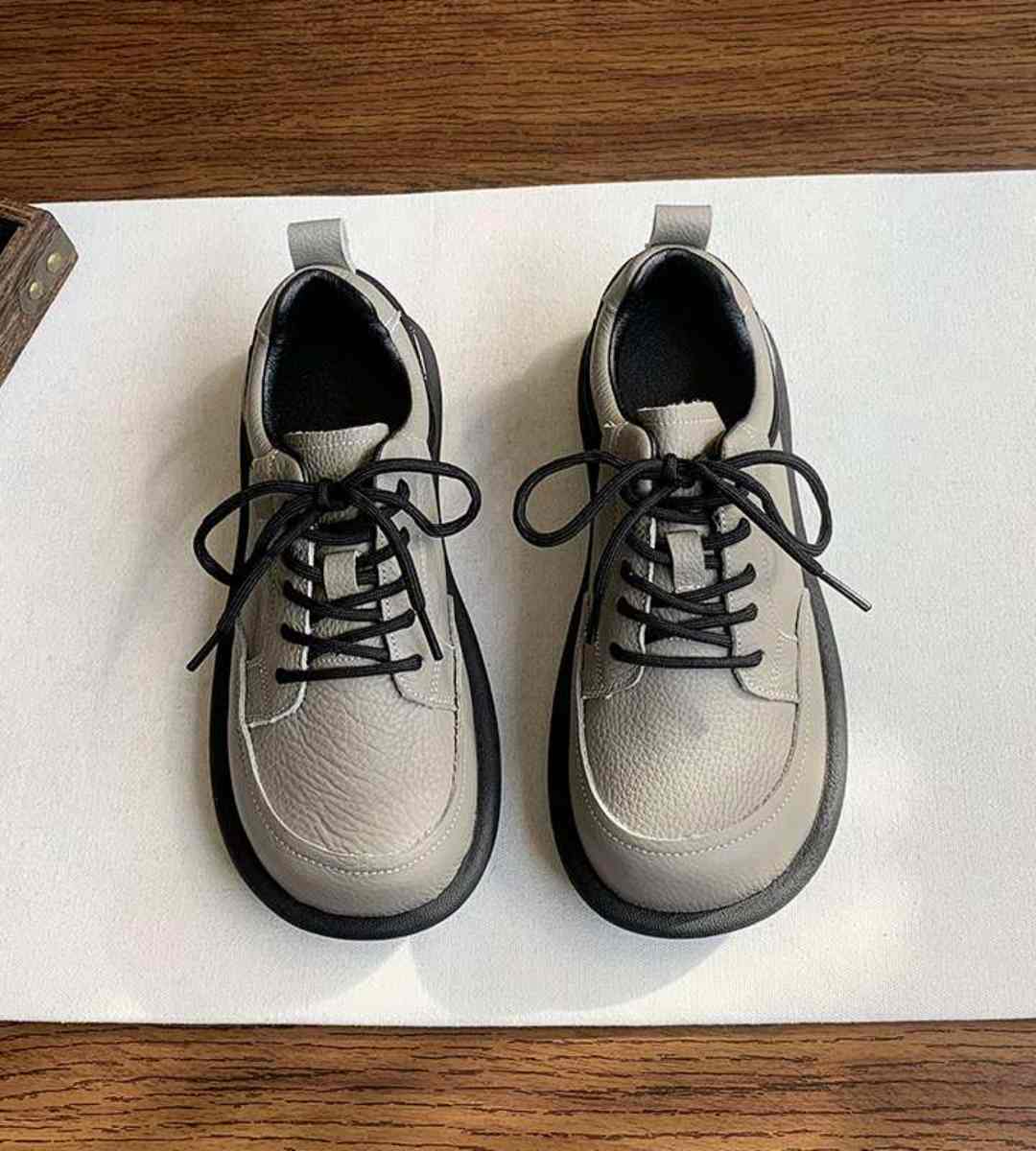 Spring-Ballet Flats-Leather-Preppy-Sneakers