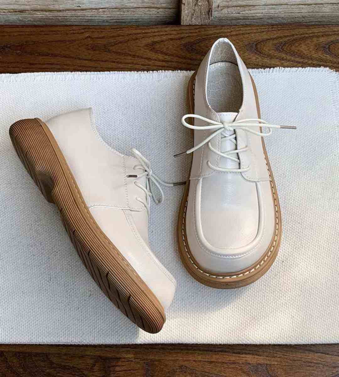 Spring - Oxford Shoes - Leather - Japanese Style - Casual