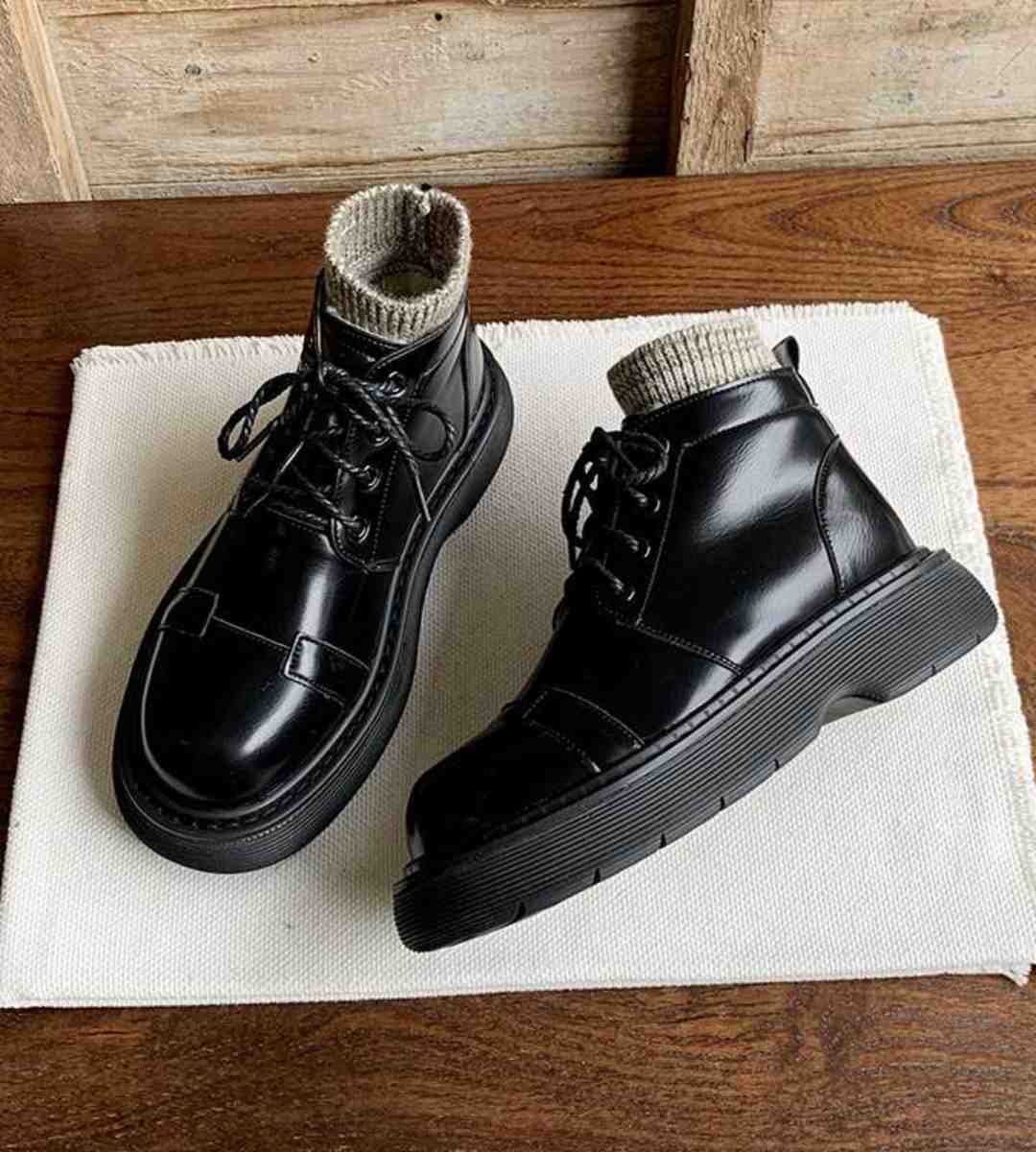 Autumn Winter - Ankle Boots - Thick Sole - Warm - Women's Martin Boots