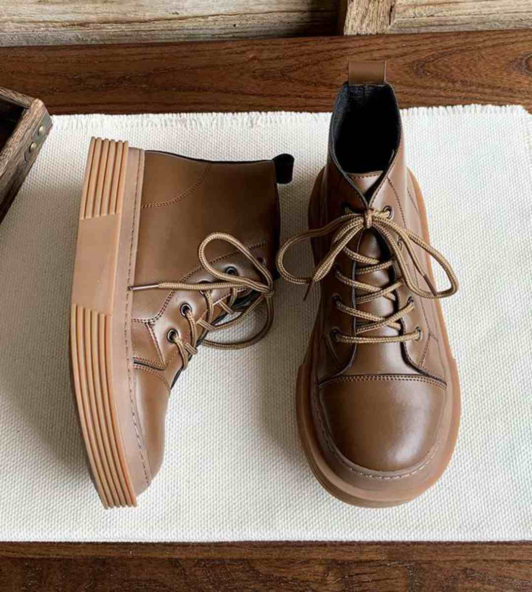 Winter Short Martin Boots Cotton Retro Style Fashion