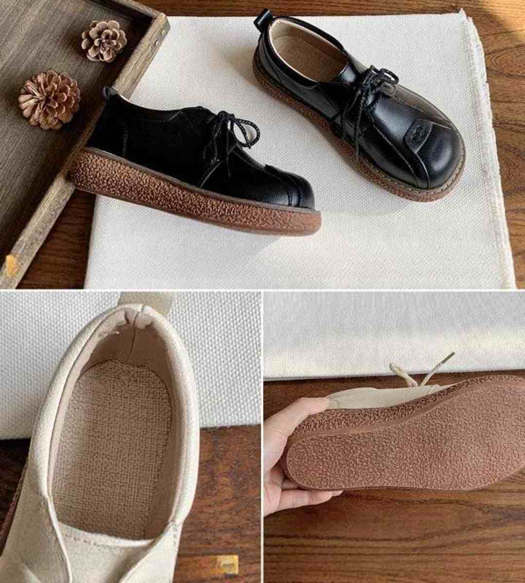 Spring - Low Top Shoes - Leather - Japanese - Chunky