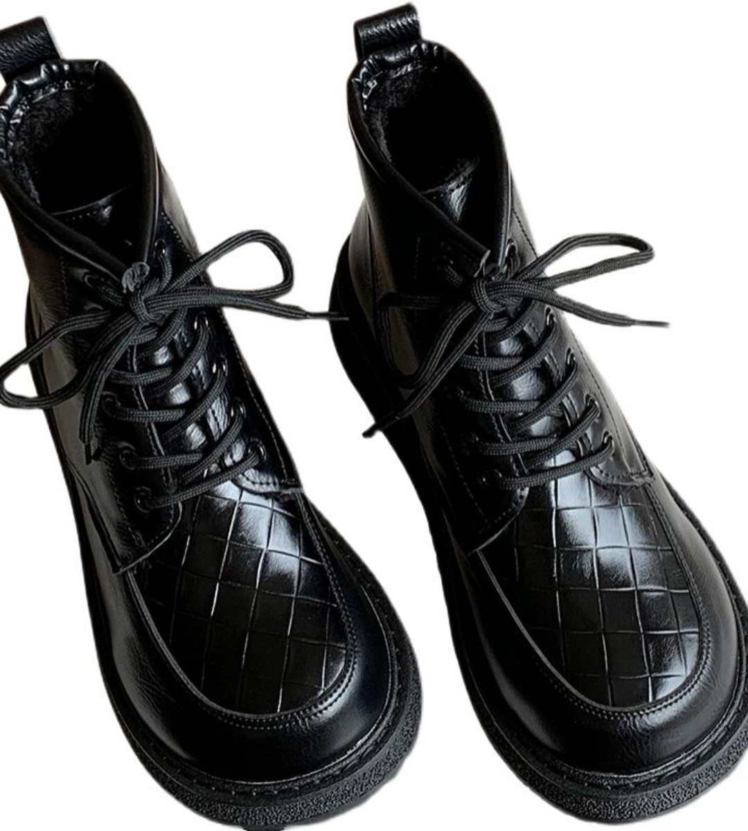 Winter Short Boots Fleece Round Toe Fashion Women