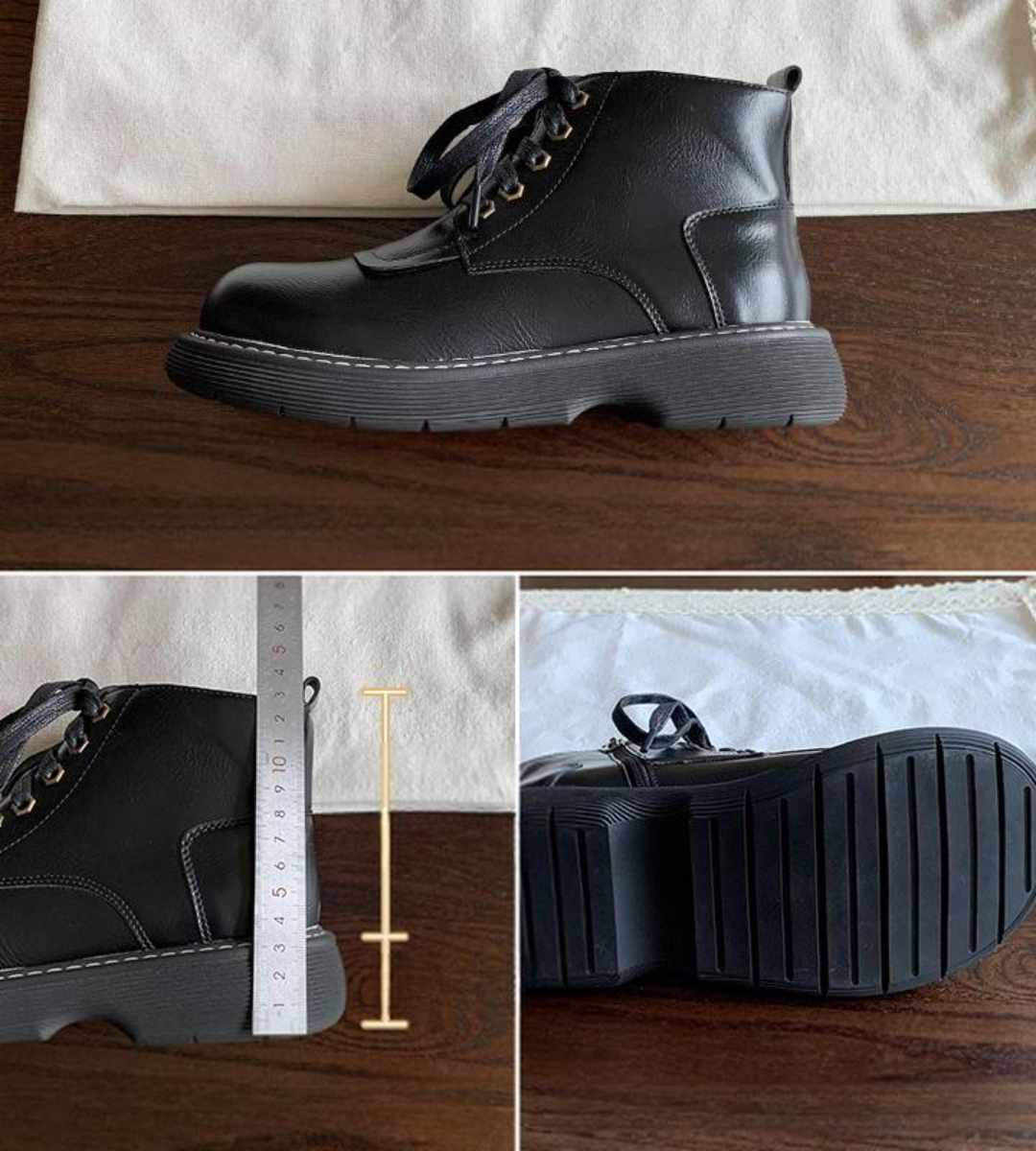 Winter-Boots-Cotton-Retro-Short Martin Boots