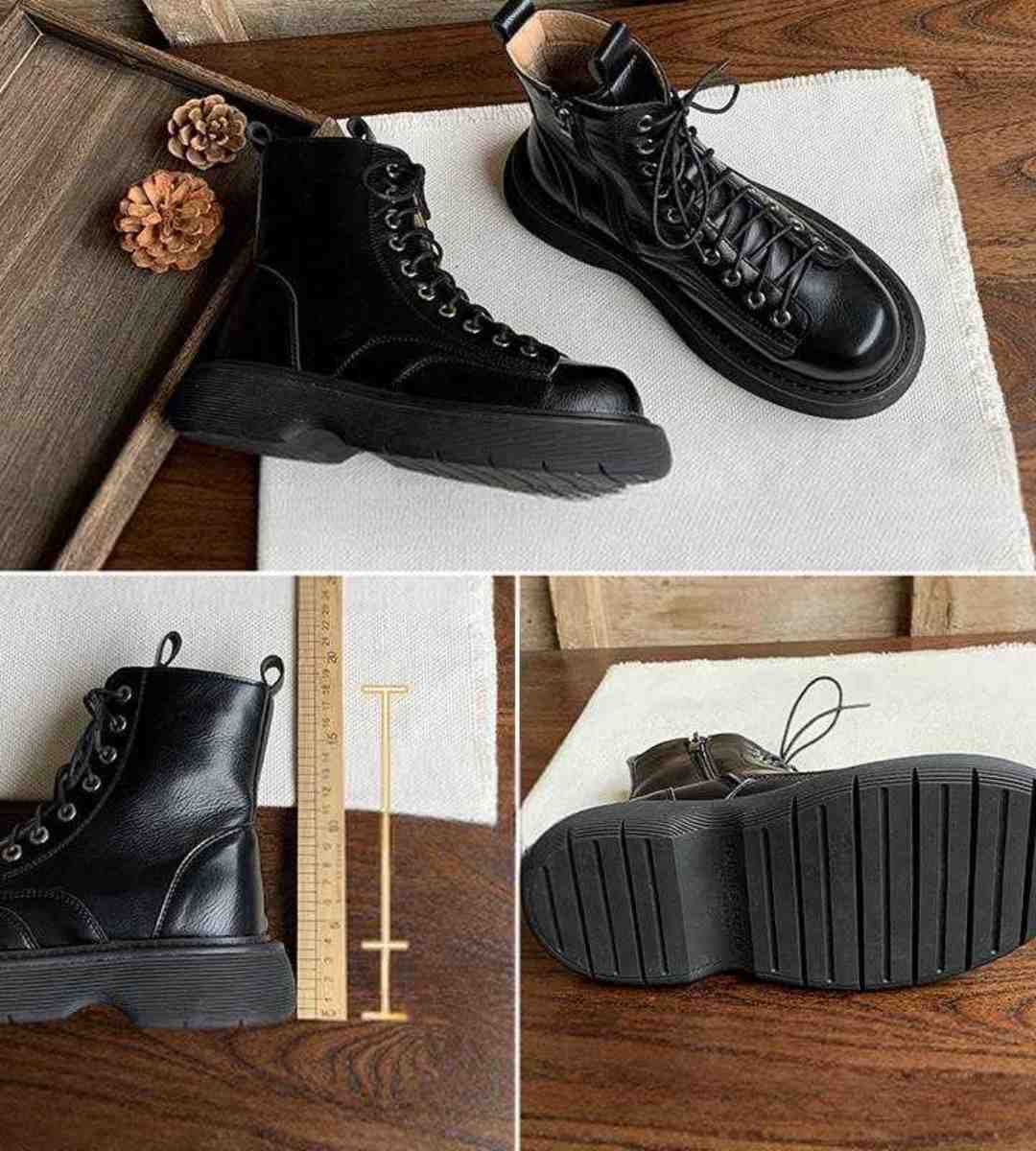 Autumn Winter - Martin Boots - Warm Lined - Cool - Short Boots