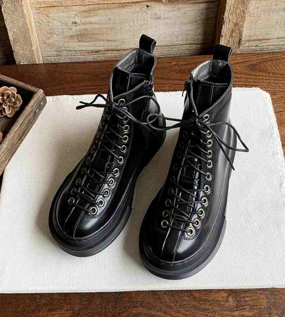 Autumn Winter - Ankle Boots - Thick Sole - Cool - Short Boots