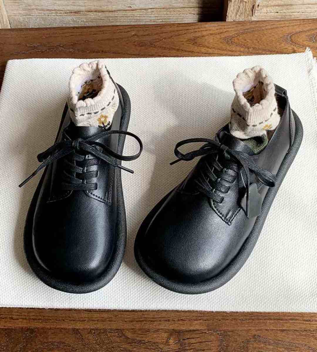 Spring - Doll Shoes - Genuine Leather - Japanese Style - Women's Flats