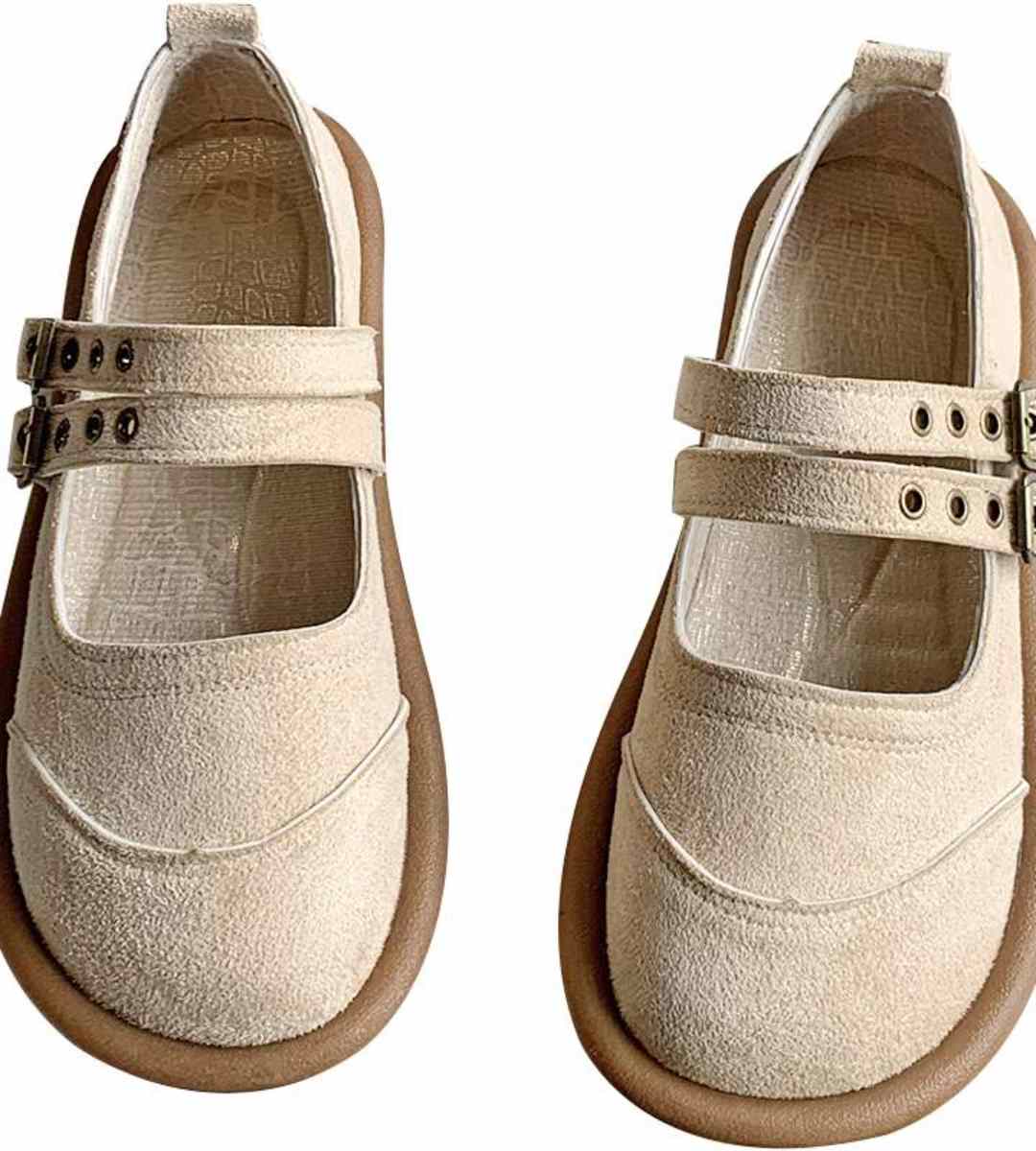 Spring Mary Jane Shoes Velvet Lolita Casual Flats