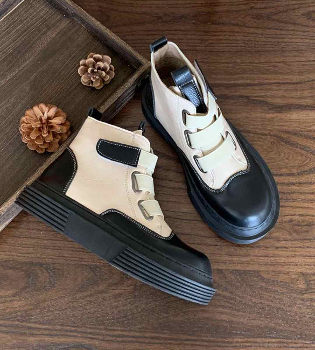 Winter Ankle Boots Fleece Retro British Martin Short Boots