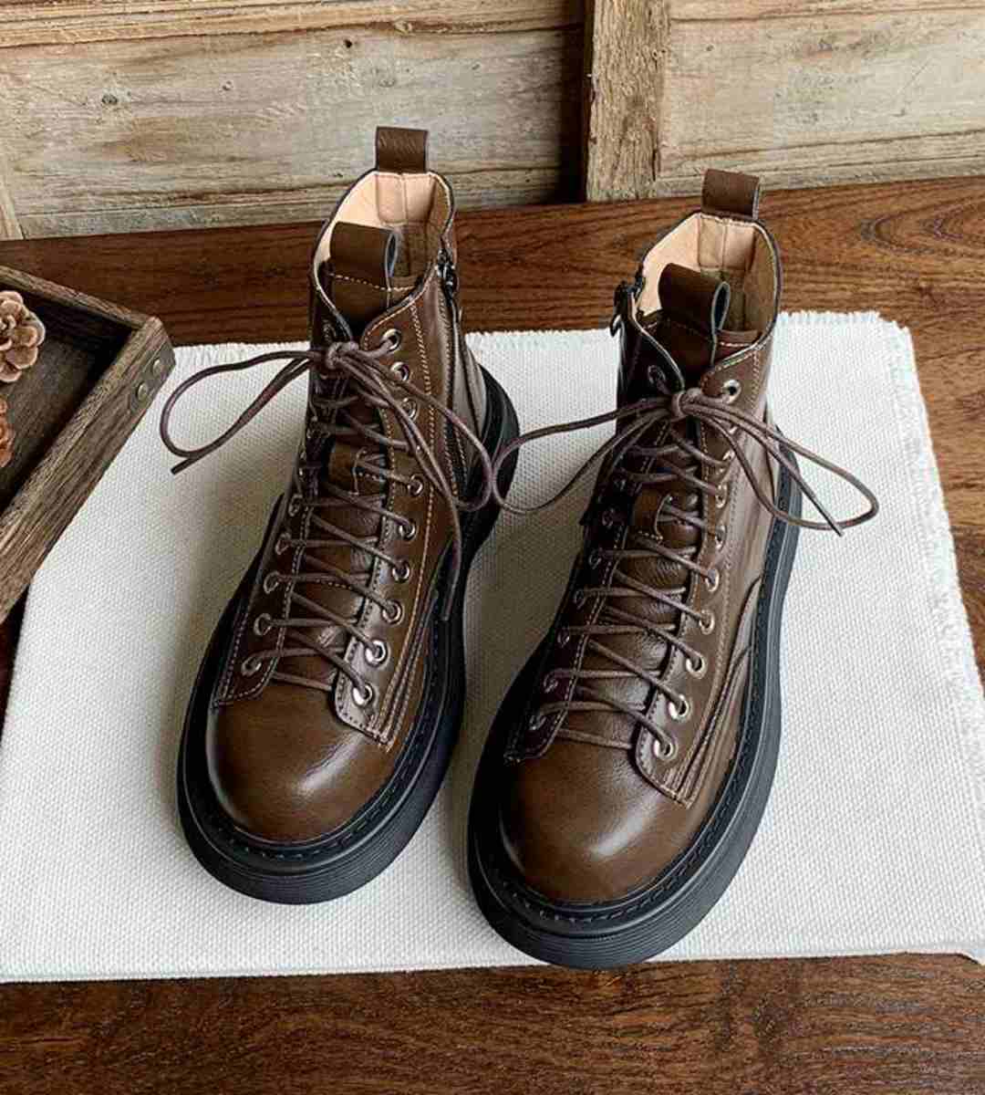 Autumn Winter - Martin Boots - Warm Lined - Cool - Short Boots