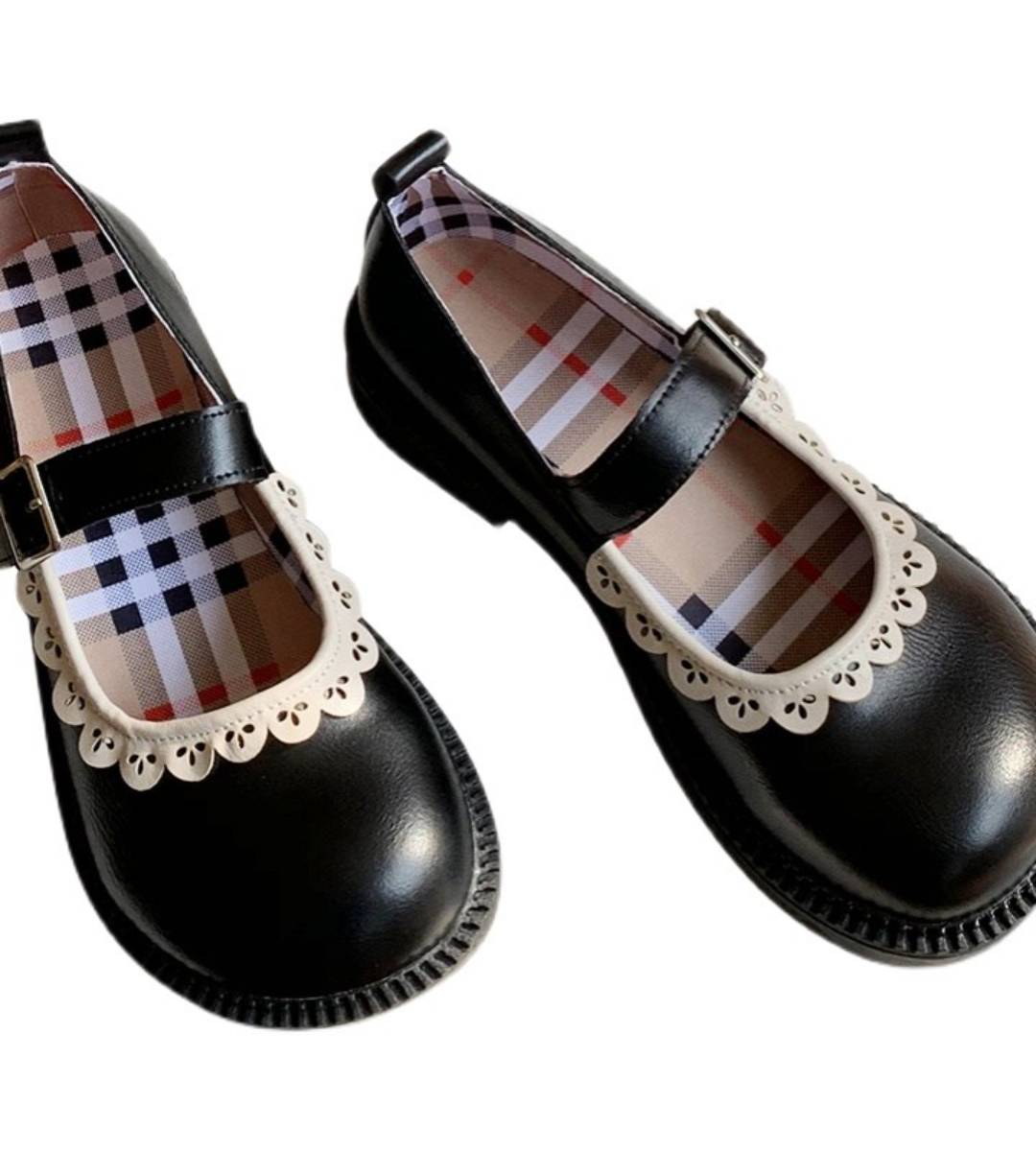 2024 spring Mary Jane shoes leather Japanese Lolita style