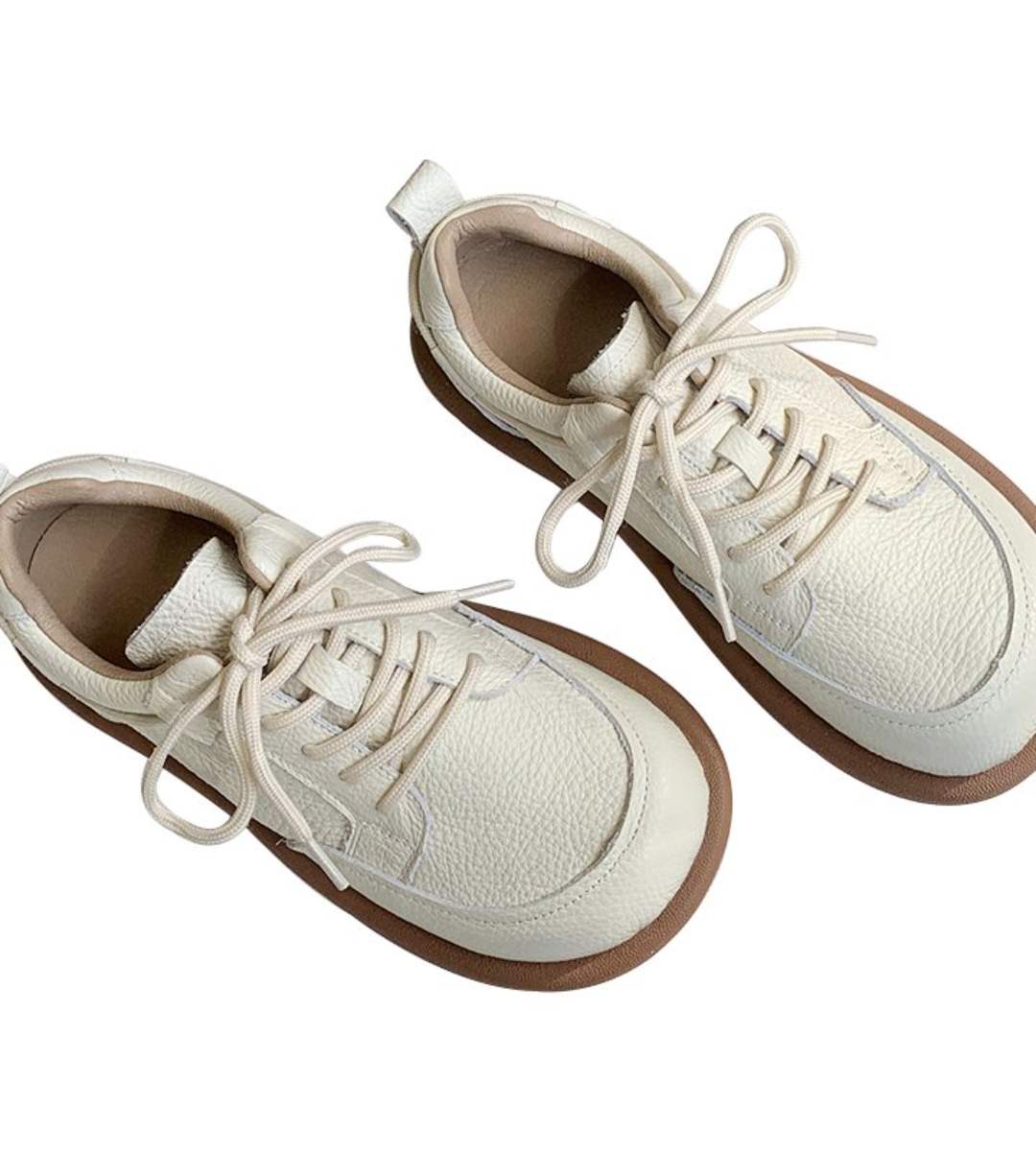 Spring-Ballet Flats-Leather-Preppy-Sneakers