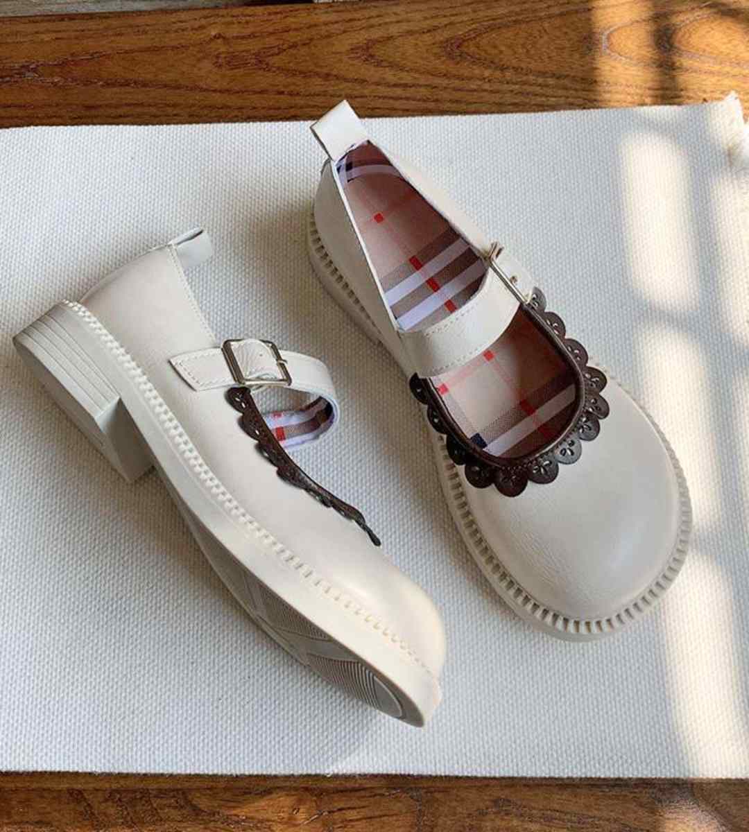 2024 spring Mary Jane shoes leather Japanese Lolita style